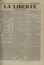La Liberté : journal de Lyon, N°189, pp. 1