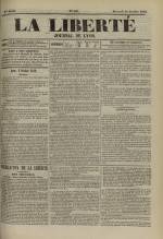 La Liberté : journal de Lyon, N°199, pp. 1