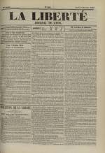 La Liberté : journal de Lyon, N°200, pp. 1