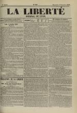 La Liberté : journal de Lyon, N°220, pp. 1