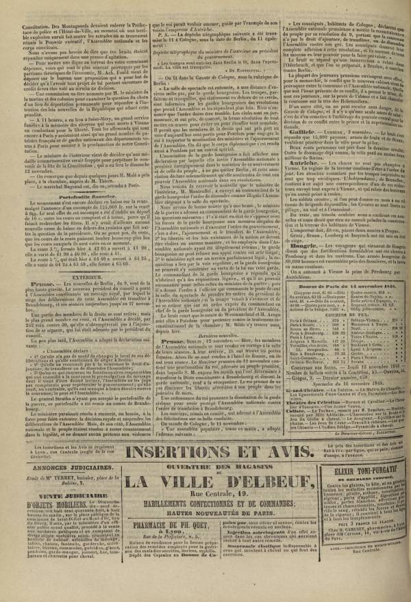 
						Affichage en mode lecture de la page
					