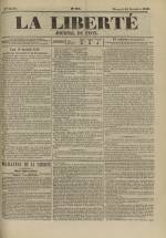 La Liberté : journal de Lyon, N°235, pp. 1