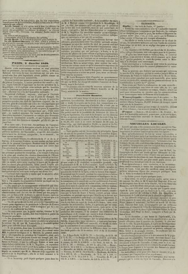 
						Affichage en mode lecture de la page
					