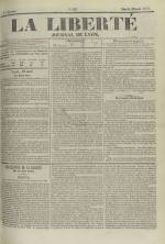 La Liberté : journal de Lyon, N°63, pp. 1