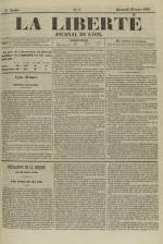 La Liberté : journal de Lyon, N°8, pp. 1