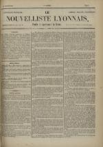 Avenir du peuple : feuille lyonnaise, industrielle et littéraire - extrait des journaux, N°117, pp. 1