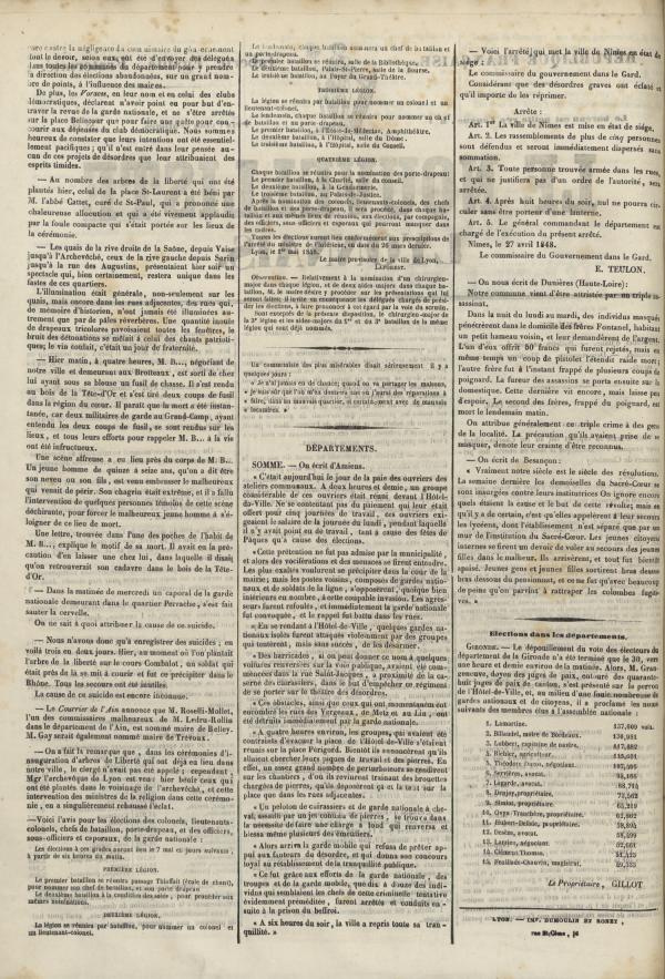 
						Affichage en mode lecture de la page
					