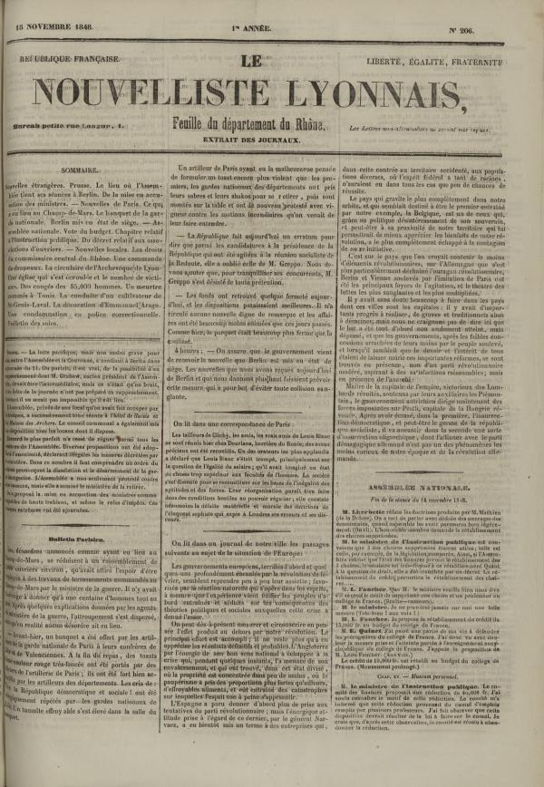
						Affichage en mode lecture de la page
					