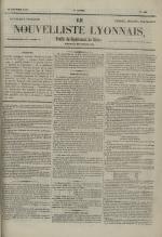 Avenir du peuple : feuille lyonnaise, industrielle et littéraire - extrait des journaux, N°264