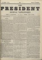 Le Président : journal napoléonien, N°25