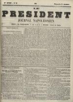 Le Président : journal napoléonien, N°26, pp. 1