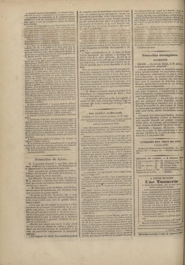 
						Affichage en mode lecture de la page
					