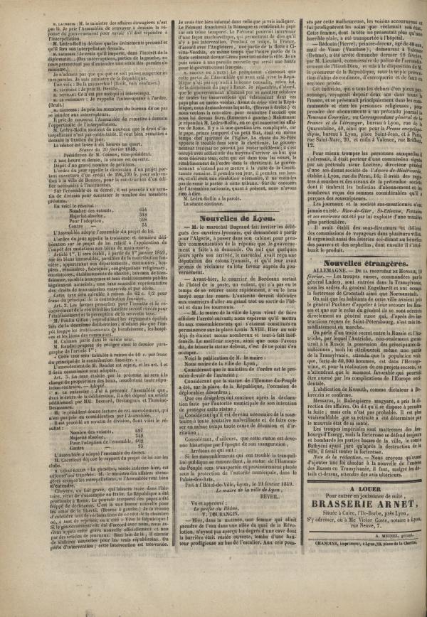 
						Affichage en mode lecture de la page
					