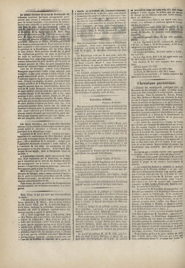 
						Affichage en mode lecture de la page
					