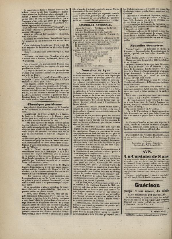 
						Affichage en mode lecture de la page
					