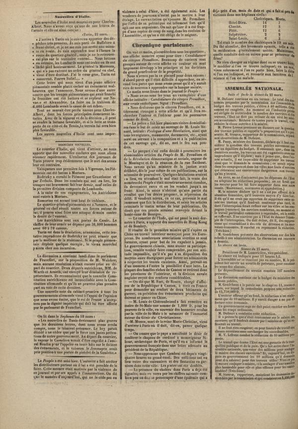 
						Affichage en mode lecture de la page
					