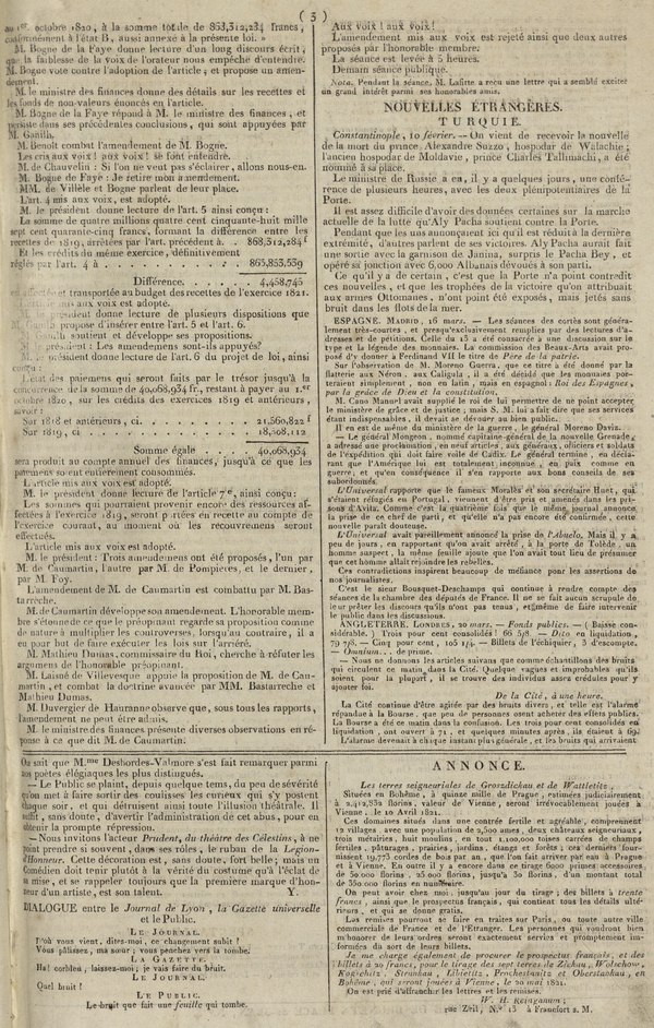 
						Affichage en mode lecture de la page
					