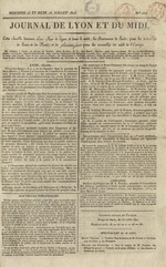Le Journal de Lyon et du Midi, N°101