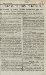 Le Journal de Lyon et du Midi, N°117