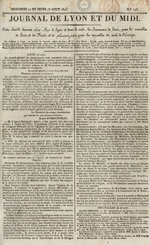 Le Journal de Lyon et du Midi, N°125