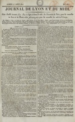 Le Journal de Lyon et du Midi, N°127