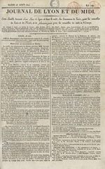 Le Journal de Lyon et du Midi, N°129