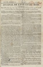 Le Journal de Lyon et du Midi, N°133