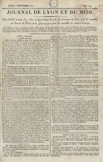 Le Journal de Lyon et du Midi, N°134