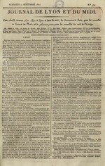 Le Journal de Lyon et du Midi, N°149, pp. 1