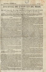 Le Journal de Lyon et du Midi, N°175, pp. 1