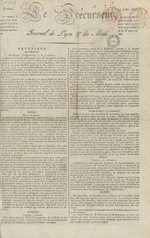Le Journal de Lyon et du Midi, N°252, pp. 1