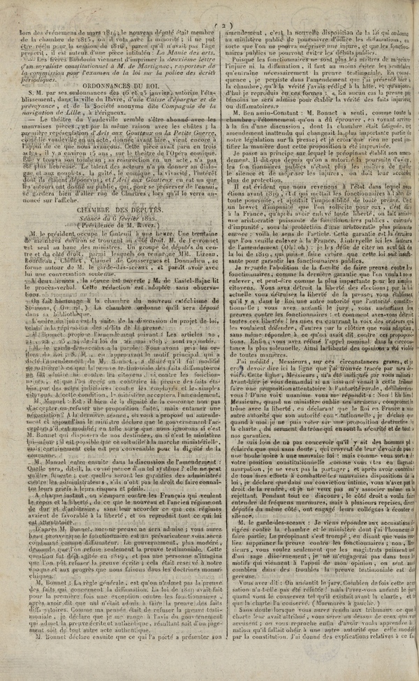 
						Affichage en mode lecture de la page
					