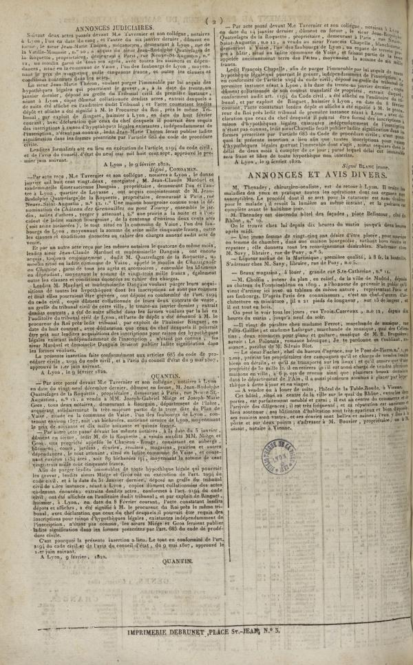 
						Affichage en mode lecture de la page
					