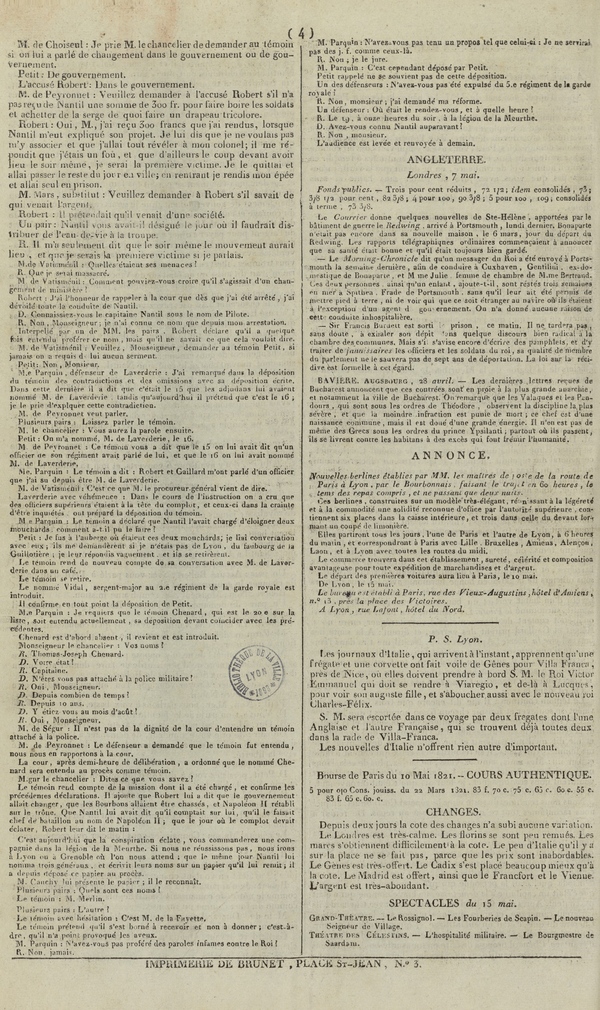 
						Affichage en mode lecture de la page
					