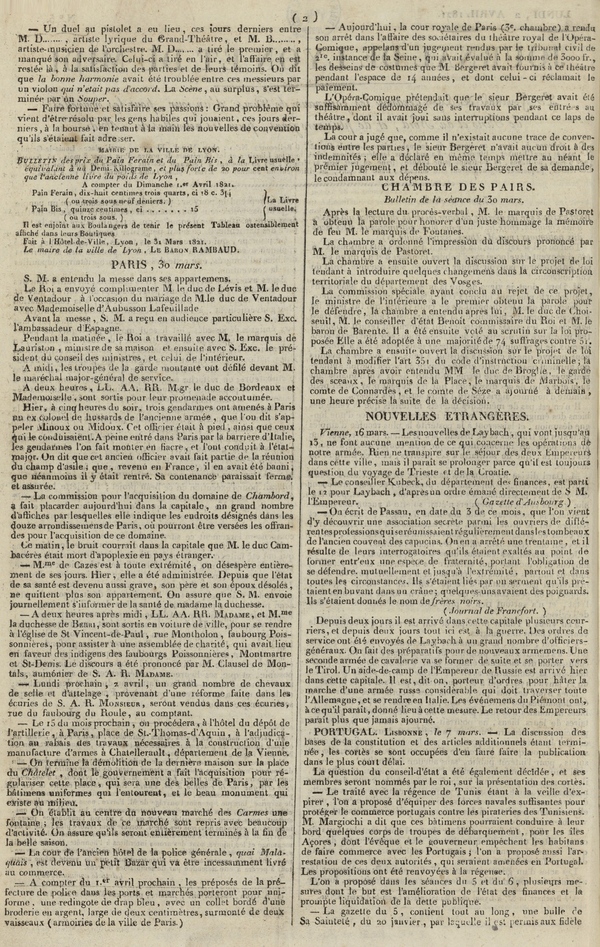 
						Affichage en mode lecture de la page
					