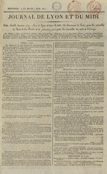 Le Journal de Lyon et du Midi, N°60, pp. 1