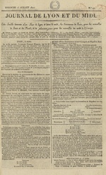 Le Journal de Lyon et du Midi, N°92
