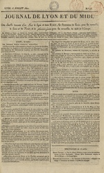 Le Journal de Lyon et du Midi, N°93, pp. 1