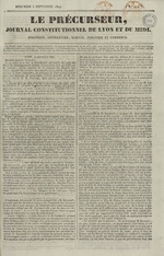 Le Précurseur, N°212, pp. 1