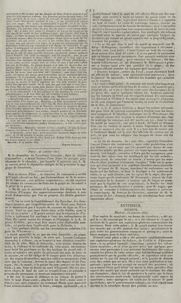 
						Affichage en mode lecture de la page
					