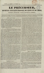 Le Précurseur, N°259, pp. 1