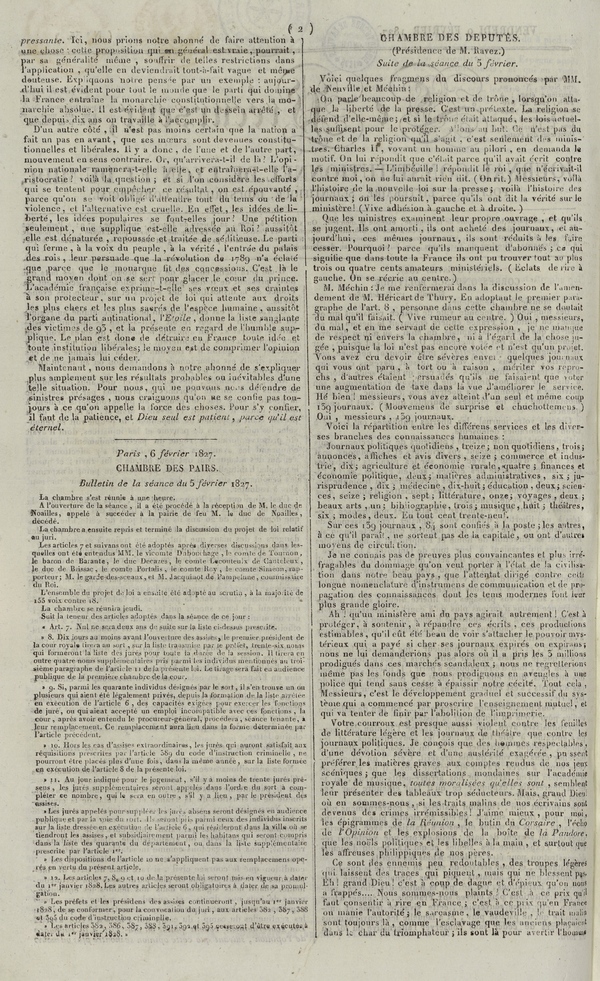 
						Affichage en mode lecture de la page
					