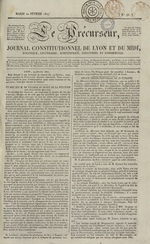 Le Précurseur, N°45, pp. 1