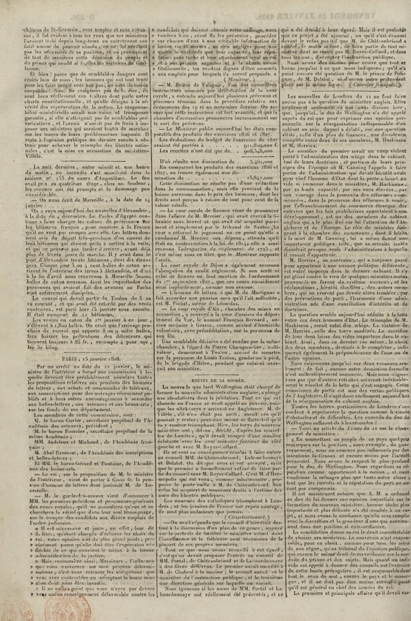 
						Affichage en mode lecture de la page
					