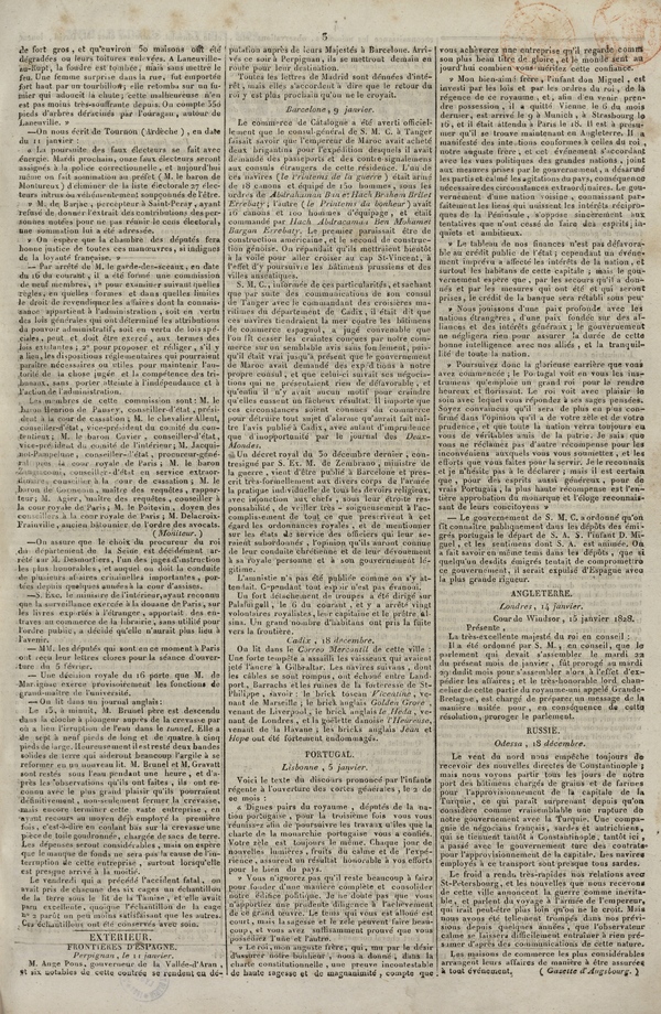 
						Affichage en mode lecture de la page
					