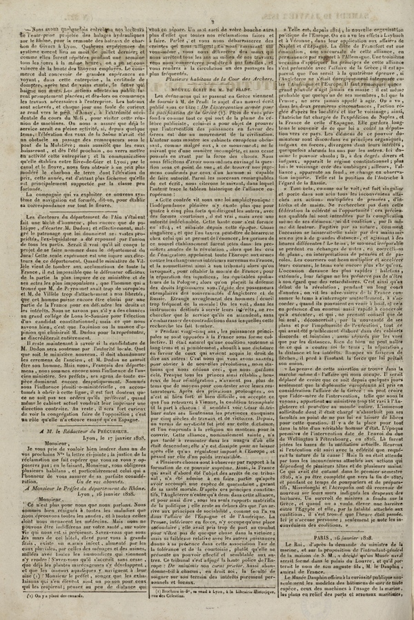 
						Affichage en mode lecture de la page
					