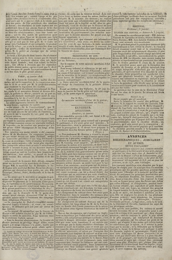 
						Affichage en mode lecture de la page
					