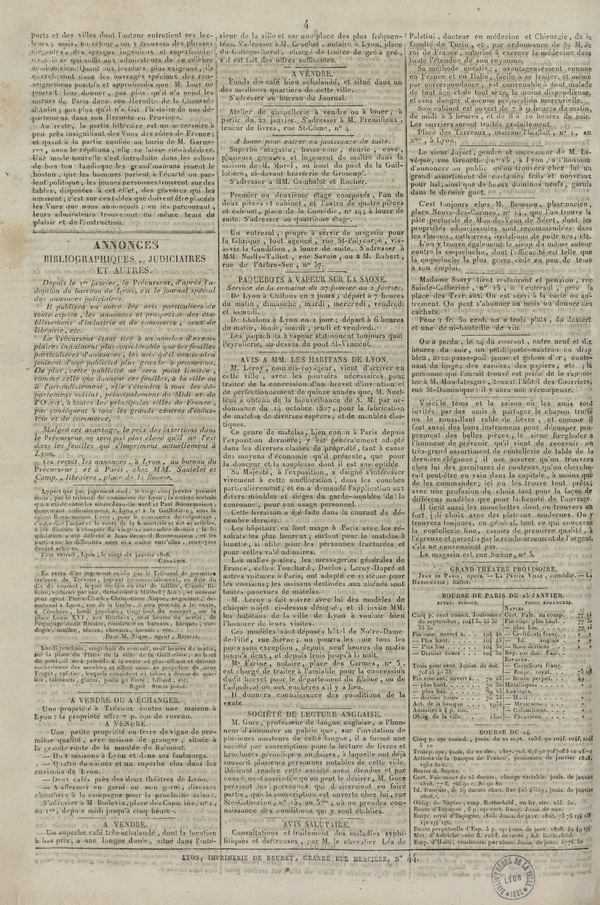 
						Affichage en mode lecture de la page
					