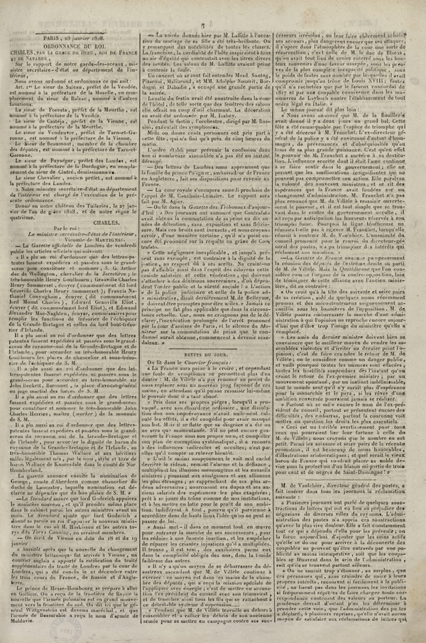 
						Affichage en mode lecture de la page
					