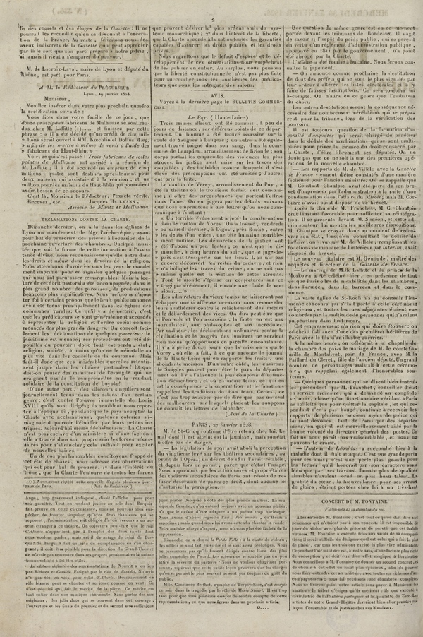 
						Affichage en mode lecture de la page
					